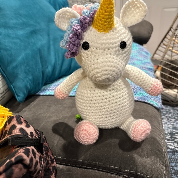 Other - Crocheted Unicorn Plush Toy